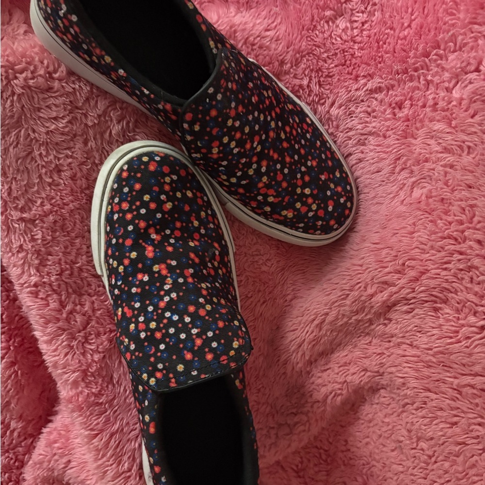 Nike Floral Slip-On Sneakers